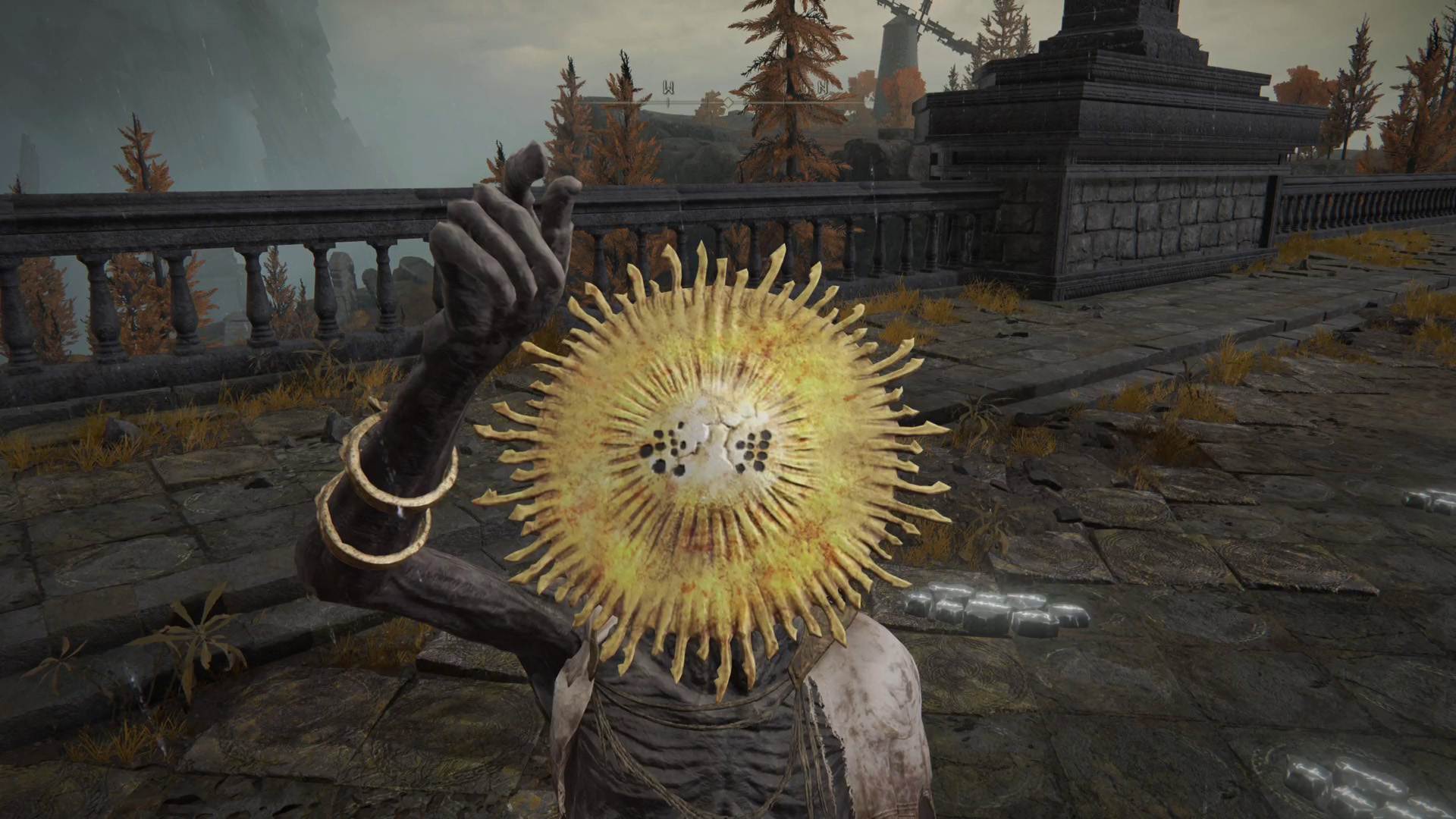 Character Goldmask from Elden Ring.